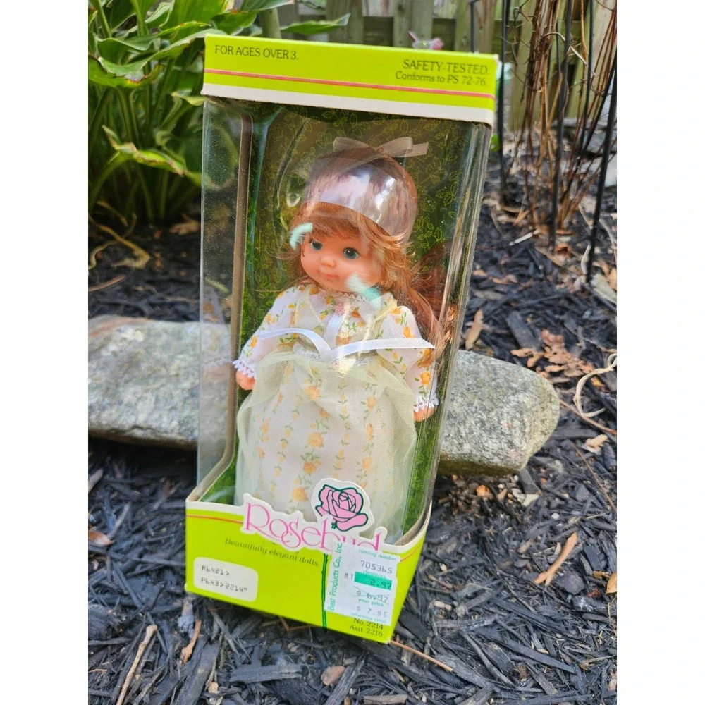 Vintage 1976 Mattel Rosebud Dolls, Silvie & Marissa, No. 2213, 2215 New in Box